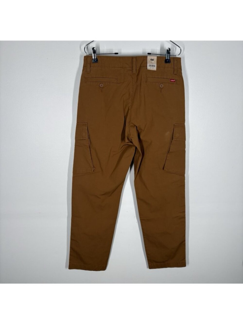 Levi’s Men Size 34x30 Brown Stretch Casual Chino XX Cargo Taper Pants NWT - Picture 9 of 13